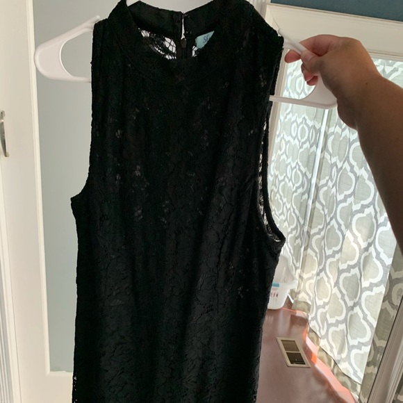 Black lace sleeveless dress - Picture 1 of 1